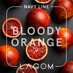 Табак Lagom Navy line Bloody Orange (Фреш з сицилійского апельсину) 40gr