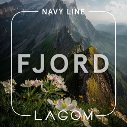 Табак Lagom Navy line Fjord (Збір альпійських трав) 40gr