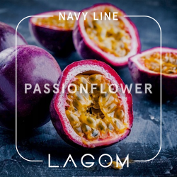 Табак Lagom Navy line Passionflower (Ніжна м‘якоть маракуї) 200gr