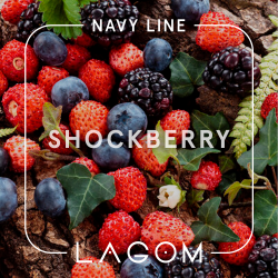 Табак Lagom Navy line Shockberry (Дико кислі ягоди) 40gr