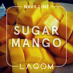 Табак Lagom Navy line Sugar Mango (Солодкий соковитий манго) 200gr