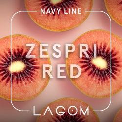 Табак Lagom Navy line Zespri Red (Солодкий смак червоного ківі) 200gr