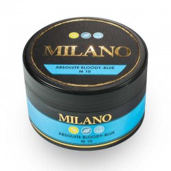 Табак Milano Absolute Bloody Blue 100g. (Ледяной Лимон с Черникой)