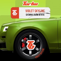 Табак Turbo VIOLET SKYLINE (Бузина-лайм-м’ята) 100gr