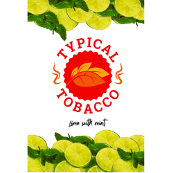 Табак Typical Tobacco Lime With Mint 100g.