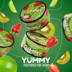 Табак Yummy Полуниця ківі лайм 100gr