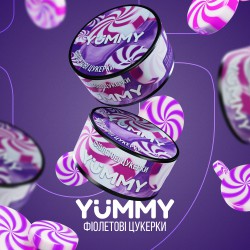 Табак Yummy Фіолетові цукерки 100gr