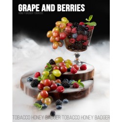 Табак Honey Badger Wild Line Grape and Berries 250g.(Виноград,Малина,Черника,Ежевика)