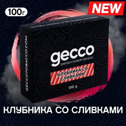 Табак Gecco Клубника со Сливками 100gr