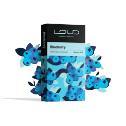 Табак Loud Blueberry 100g (Свіжа чорниця з кислинко)