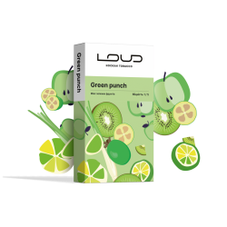 Табак Loud light line Green punch 50gr