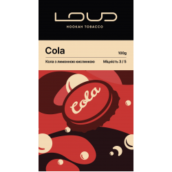 Табак Loud Cola 100g (Кола з лимонною кислинкою)