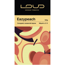 Табак Loud Eazypeach 100g ( Солодкий, соковитий персик)