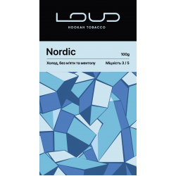Табак Loud Nordic 100g (Холод, без м’яти та ментолу)