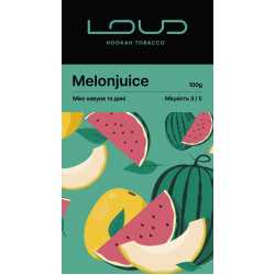 Табак Loud Melonjuice 100g (Мікс кавуна та дині)