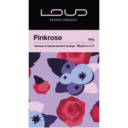 Табак Loud Pinkrose 100g (Чорниця зі смаком рожевої троянди)