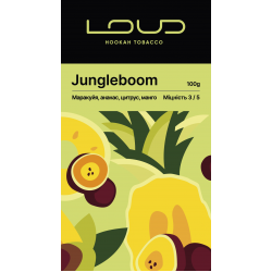 Табак Loud Jungleboom 100g (Маракуйя, ананас, цитрус, манго)