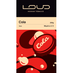 Табак Loud Cola (Кола з лимонною кислинкою) 200gr