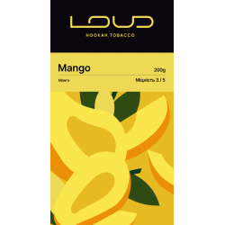 Табак Loud Mango (Манго, в міру солодкий і терпкий) 200gr