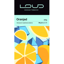 Табак Loud Oranjad (Апельснин з трав’яною свіжістю) 200gr